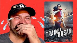 Man CRIES during TRAIN TO BUSAN 2016 movie review  Korean horror  Zombies  V573 [upl. by Panter]