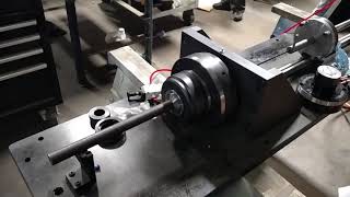 FedArm Barrel Rifling Machine Pull button Rifling Press [upl. by Aihppa]