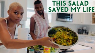 How to Make a Salad that Heals Your Body Vegan Gut Friendly Gluten Free [upl. by Yadahs]