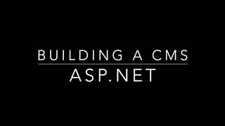 Building a Content Management System CMS with ASPnet Core MVC [upl. by Aiotal]