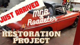 MGB Roadster Restoration Part 1 [upl. by Dre265]