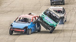 Angmering Raceway CB Contact  Bangers 11th April 2021 [upl. by Kern]