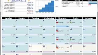 Budget Calendar Tutorial [upl. by Lebiralc]