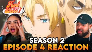 TAKUMI ALDINI vs SUBARU MIMASAKA  Food Wars Season 2 Episode 4 Reaction [upl. by Rosel]