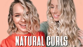 Hairstylist Tries quotFaux Natural Curlsquot Tutorial  Kayley Melissa [upl. by Eirroc162]