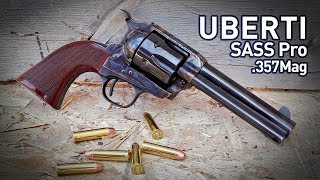 A Better Single Action Army Uberti SASS Pro 357 [upl. by Achorn]