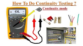 How to Test Continuity with Multimeter [upl. by Nika]