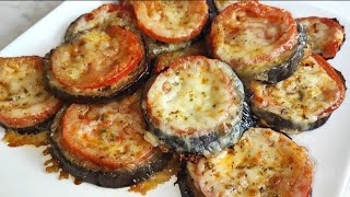 Senza frittura Melanzane al forno deliziose pronte in pochi minuti Ricetta facile ed economica 😋 [upl. by Dolhenty215]