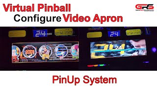 Virtual Pinball  How to Setup Video Apron in Pinup System [upl. by Landri22]