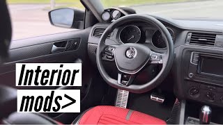 TOP 3 INTERIOR MODS MK6  MK7 Volkswagen [upl. by Iznek]