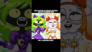 EEEAAAOOO COMPARISON 2  Rocky Rakoon Smiling Critters Animation Meme Shorts tiktok funny trend [upl. by Chico958]