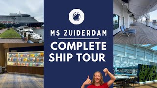 ms Zuiderdam Ship Tour [upl. by Cletus]