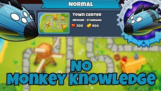 Vortex Normal Tutorial  No Monkey Knowledge  Town Center BTD6 [upl. by Anneh]