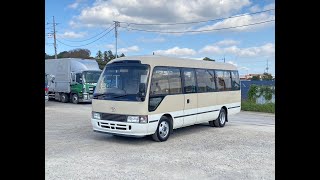 2001 Model Toyota Coaster Bus 1HD Engine 29 Seats 6 MT [upl. by Keynes199]