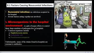 Microbiology Chapter 8  Nosocomial Infections [upl. by Lazar]