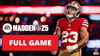 Madden NFL 25 Full Game  No Commentary PS4 [upl. by Namlak]