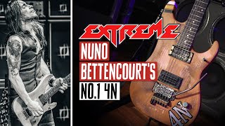 Nuno Bettencourts Main N4 Washburn amp Strings  Picks [upl. by Bette-Ann487]