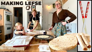 How to Make Lefse Norwegian Potato Flatbread Passing on Family Traditions [upl. by Juliet]