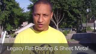 New Flat Roof Installation Sarnia Ontario  Legacy Flat Roofing amp Sheet Metal [upl. by Erminie]