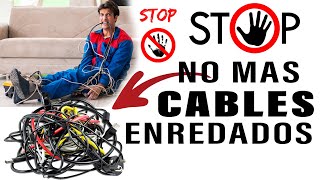 Como ENROLLAR CABLES correctamente  CABLES SIN ENREDOS  CABLES ORDENADOS  Tutorial para Músicos [upl. by Senilec]