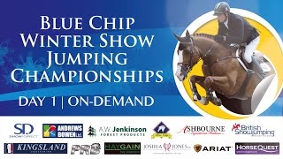 Blue Chip Show Jumping Championships  Day 1  HorseQuest UK Novice Championship [upl. by Dagmar]