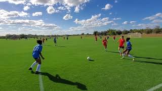 Vangie Soccer  1st Florida ODP Friendly Highlight [upl. by Sirhc587]