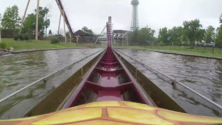 Diamondback at Kings Island POV [upl. by Novihc]