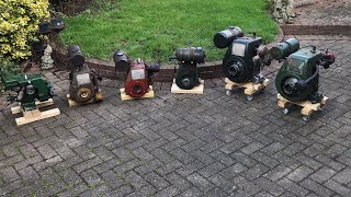 Villiers stationary engine collection [upl. by Melburn]