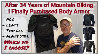 Leatt Body Stealth Tee Mountain Bike Body Armor  Review and Comparison [upl. by Notsa696]