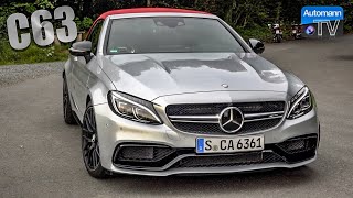 2017 MercedesAMG C63 476hp  DRIVE amp SOUND 60FPS [upl. by Edlitam]