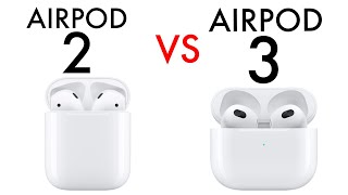 AirPods 3 Vs AirPods 2 Quick Comparison [upl. by Imalda]