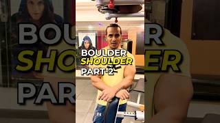 💪🏻Boulder Shoulder Workout Series Part 2 youtubeshorts shorts shoulderworkout [upl. by Fidele101]