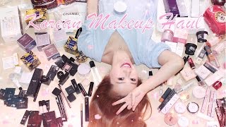 HUGE KOREAN MAKEUP HAUL ♥ 한국 화장품 하울  HERA ETUDE HOUSE INNISFREE CLIO ESPOIR AND MORE ♥ [upl. by Iggie]