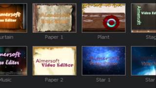 Aimersoft Video Editor from Starting Interface [upl. by Anitnoc]