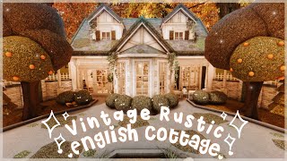 Vintage Rustic English Cottage Inspired Home  Speedbuild and Tour  iTapixca Builds [upl. by Robb]