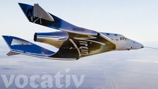 Virgin Galactic’s New Plane Soars On Its Solo Glide [upl. by Yawnoc716]