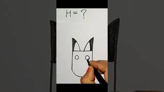 How to Draw Pikachu from quotHquot Pikachu easy drawing for kids easydrawing [upl. by Tik]