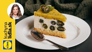 Svieža kiwi torta 🥝  Veronika Bušová  Kuchyňa Lidla [upl. by Toolis710]