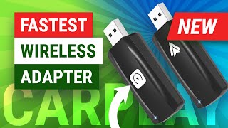 Fastest Wireless Apple CarPlay amp Android Auto Adapters 2023 MSXTTLY Dongle Review [upl. by Leasi977]