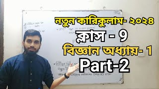 Class9  নতুন কারিকুলাম  Science  Chapter1  Part2  নিউটনের সুত্র  বিজ্ঞান অনুসন্ধানী পাঠ [upl. by Neellok]