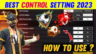 Free Fire Control Setting  Free Fire Setting [upl. by Inness]