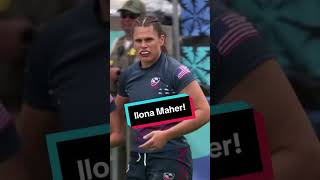 Team USA Ilona Maher IlonaMaher breakout stars 2024 Paris Olympics goldmedal shorts [upl. by Odranoel260]