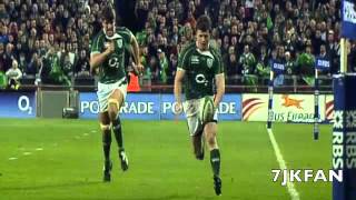 Brian ODriscoll  Best Of All Time [upl. by Vokaay290]