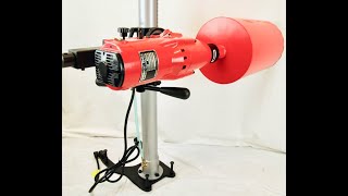 Drill concrete at any angle BLUEROCK Telescopic Core Drill Model 10Z1TEL [upl. by Diver]