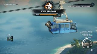 Just Cause 4 Islas intichayes Ritmo Ricksaw stunt [upl. by Lertram]