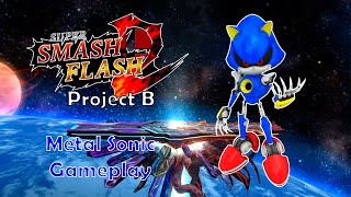 SSF2 Project B Patch 9 Metal Sonic Gameplay [upl. by Arataj]