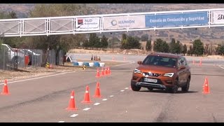 SEAT Ateca 20 TDI 190 CV Maniobra de esquiva moose test y eslalon  km77com [upl. by Aisek]