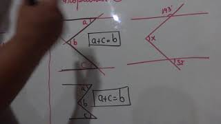 ANGULOS ENTRE RECTAS PARALELAS Y SECANTES II [upl. by Ahter]