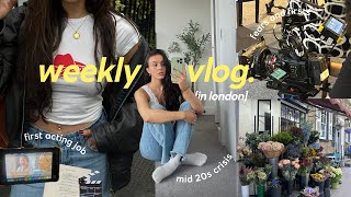 WEEKLY VLOG ⭐️ acting jobs 5am work days fear of starting something new [upl. by Michaud407]