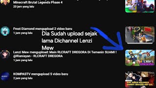 Ternyata kak Lenzi Sudah Upload Guys Akhirnya Lenzi mew Is Back dia Jarang upload selama 1 Tahun [upl. by Etnuahc555]